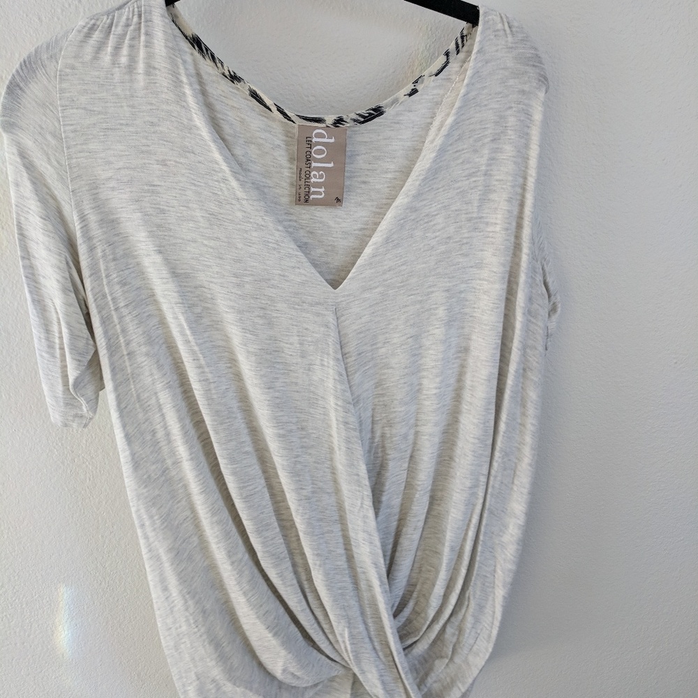 Heather grey Dolan tee